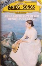 Grieg Von Otter, Bengt Forsberg- Songs-Lieder MC, Gebruikt, Klassiek, 1 bandje, Ophalen of Verzenden