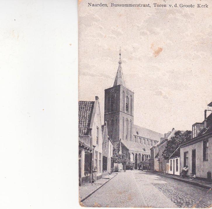 NAARDEN   BUSSUMMERSTRAAT, Verzamelen, Ansichtkaarten | Nederland, Noord-Brabant, Voor 1920, Ophalen of Verzenden