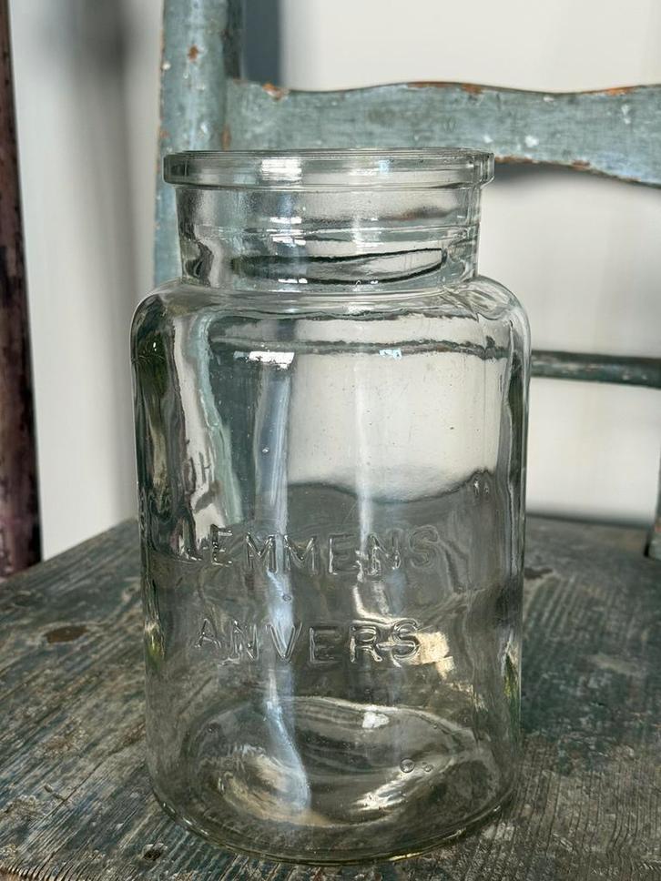 Glazen pot nr.2, Antiek en Kunst, Antiek | Keukenbenodigdheden, Ophalen of Verzenden