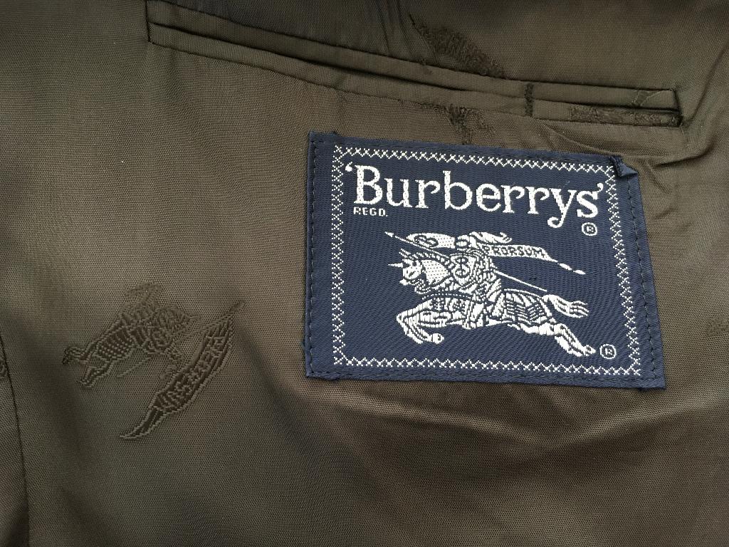 Burberry's colbert, Bruin, Maat 48/50 (M), Ophalen of Verzenden, Gedragen