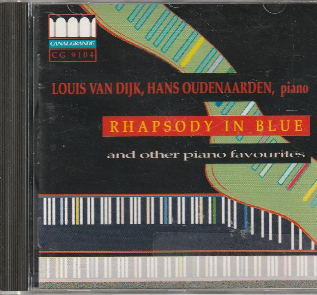 Louis van Dijk  Rhapsody in Blue, Verzenden, 1980 tot heden, Zo goed als nieuw, Jazz