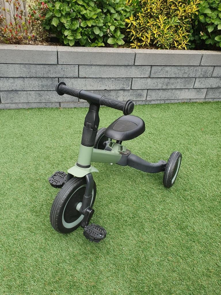 Topmark KAYA Driewieler 4in1 - Groen, Ophalen, Zo goed als nieuw, Loopfiets
