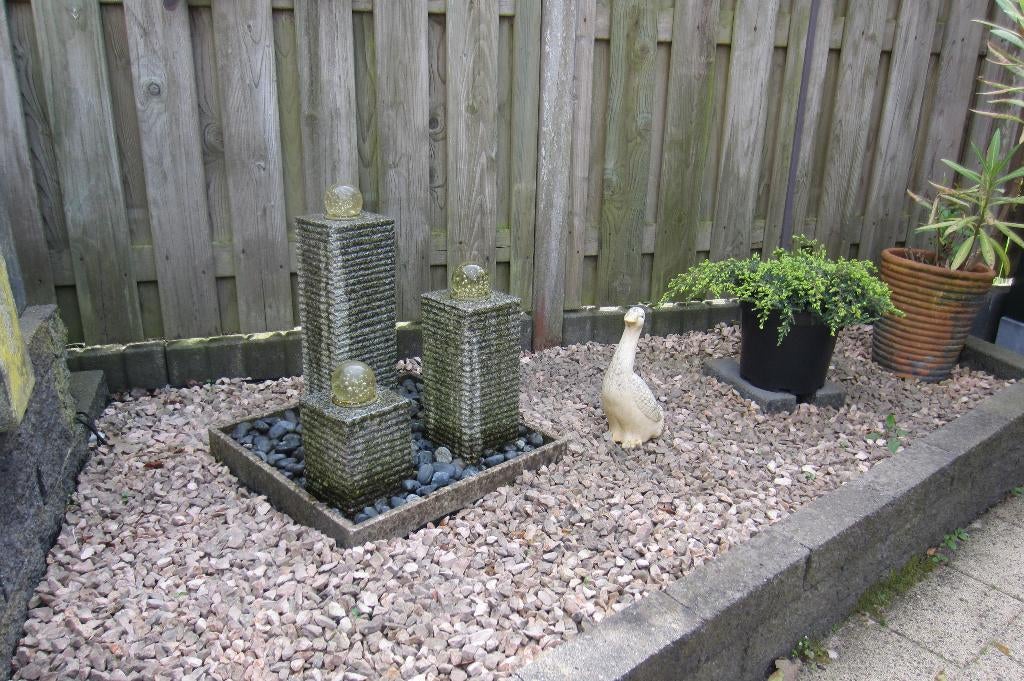 Waterornament, Tuin en Terras, Waterpartijen en Fonteinen, Ophalen, Gebruikt, Hardsteen, Waterornament