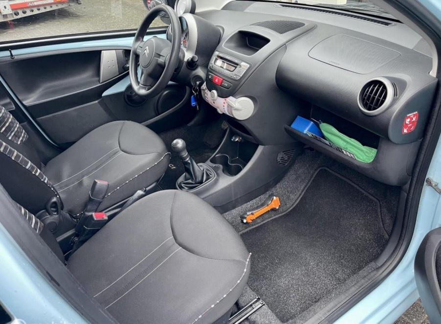 Citroen C1 RIJKAAR/APK/HISTORY/BEURT/NAP/AIRCO/5drs//DIREKT, Auto's, Voorwielaandrijving, Euro 5, Stof, Gebruikt