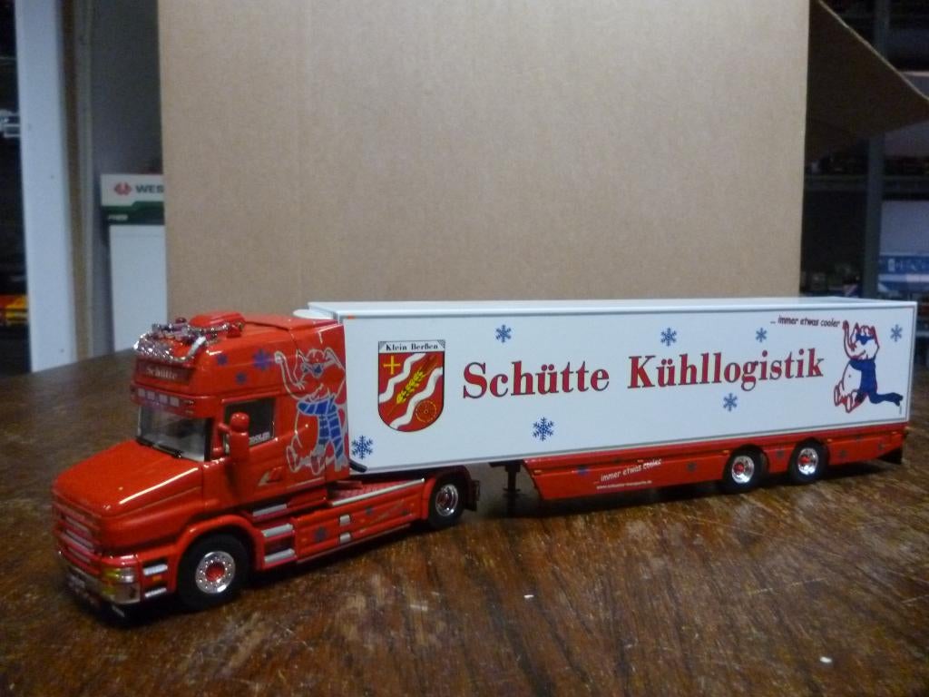 WSI Scania Torpedo Schutte Kuhllogistik, Hobby en Vrije tijd, Modelauto's | 1:50, Ophalen of Verzenden, Nieuw, Bus of Vrachtwagen