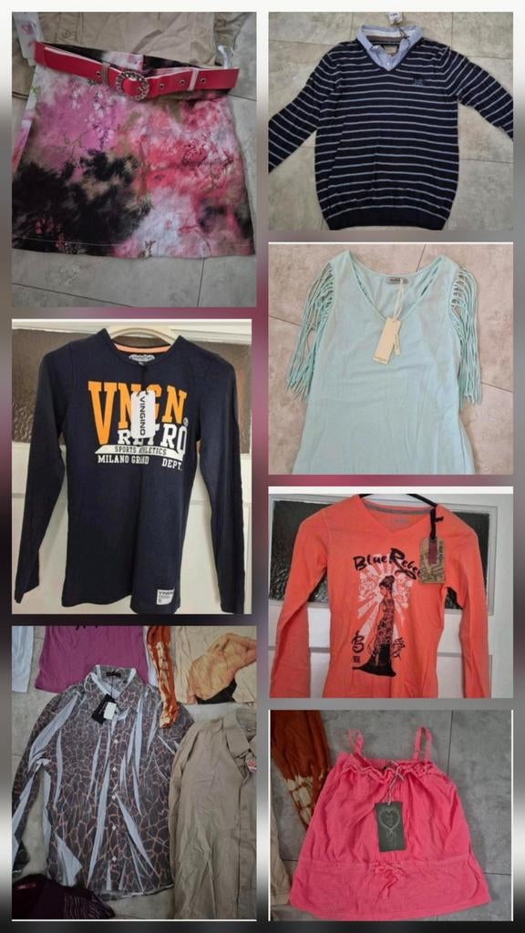Partij nieuwe kleding 16 stuks, Diversen, Ophalen of Verzenden, Nieuw