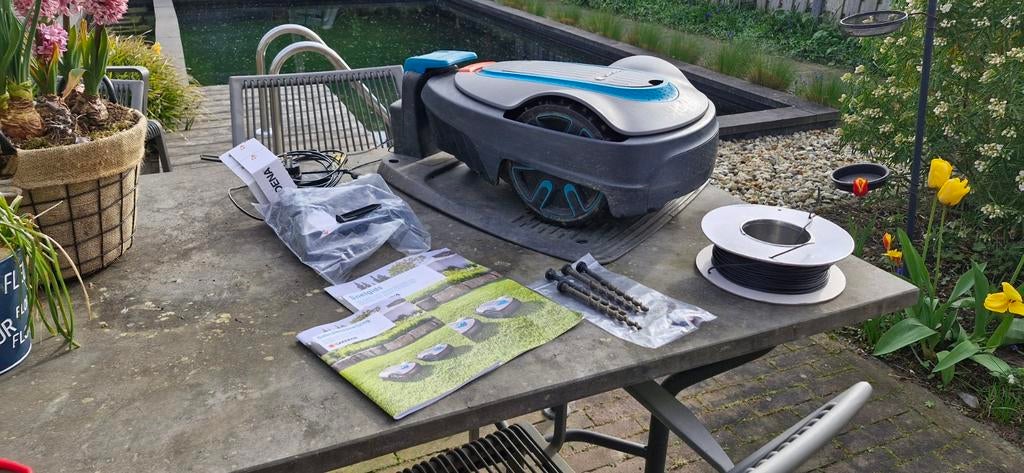Gardena Sileno City Robotgrasmaaier, Ophalen, Gebruikt, Bestuurbaar via app, 20 tot 25 cm