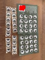 3 volle artis deka kaarten + 2 losse zegels, Dekamarkt, Ophalen of Verzenden