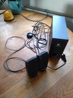 Logitech 2.1 pc speakers, Computers en Software, Pc speakers, Ophalen of Verzenden, Gebruikt, Audiokanaal 2.1, Logitech, Creative