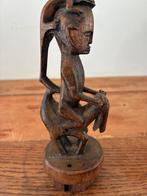 AntiekeHandgesneden batak Sumatra deksel mecicijn container, Ophalen of Verzenden