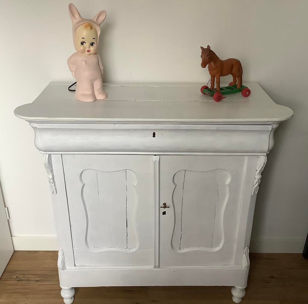 Oud biedermeier kastje, Antiek en Kunst, Antiek | Meubels | Kasten, Ophalen