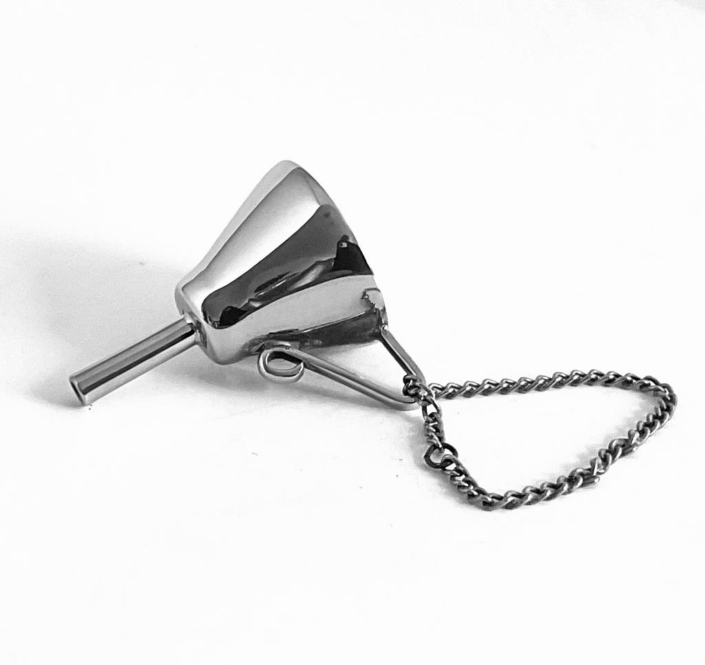 Zilveren parfumtrechtertje, Antiek en Kunst, Verzenden, Zilver