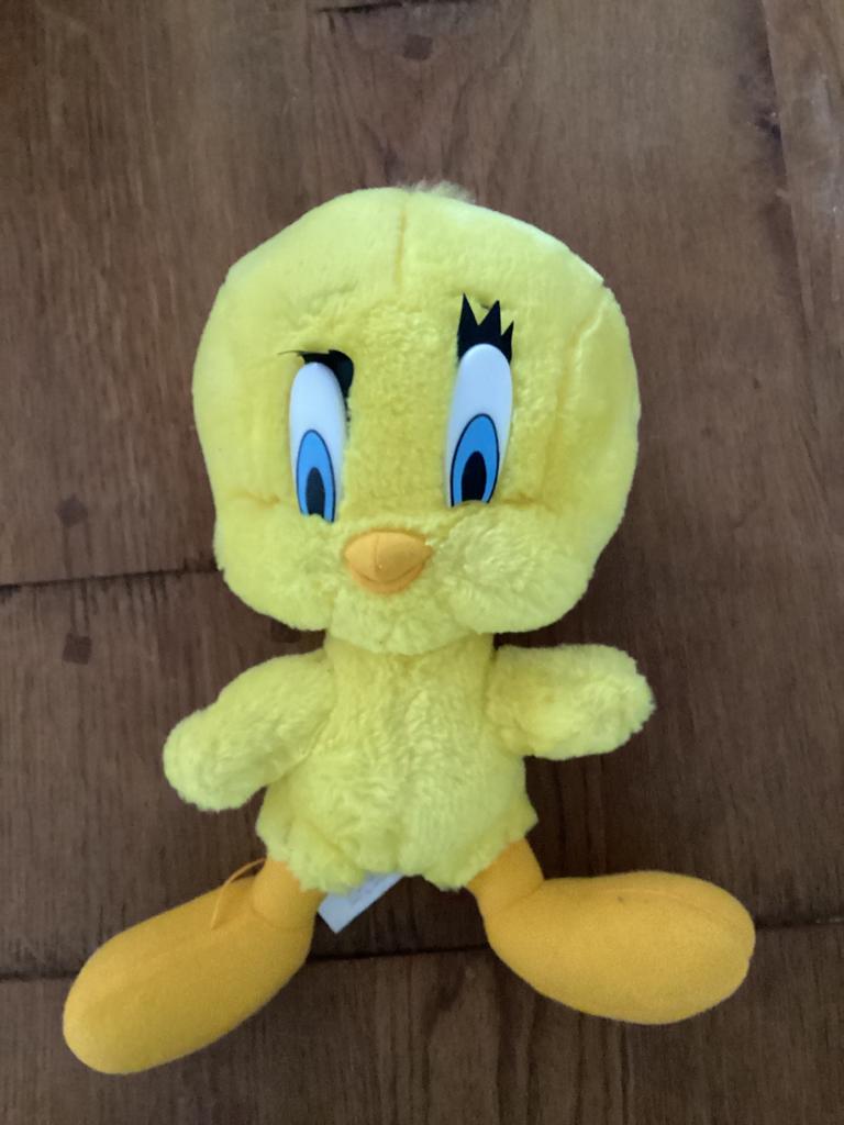 Tweety Knuffel - 30cm, Ophalen of Verzenden, Zo goed als nieuw, Overige typen