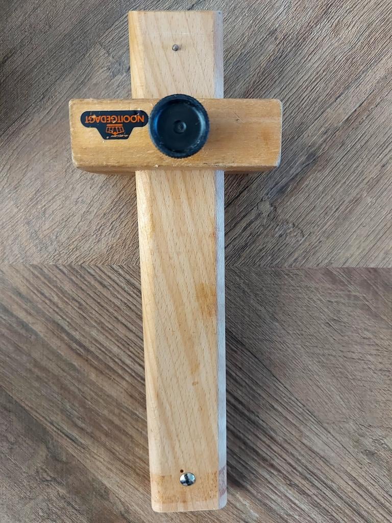 Vintage Nooitgedacht Enkel Kruishout - Houtbewerking, Ophalen of Verzenden, Gebruikt