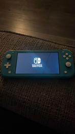 Nintendo Switch Lite Turquoise met oplader, Spelcomputers en Games, Ophalen of Verzenden, Gebruikt, Met 2 controllers, Switch Original