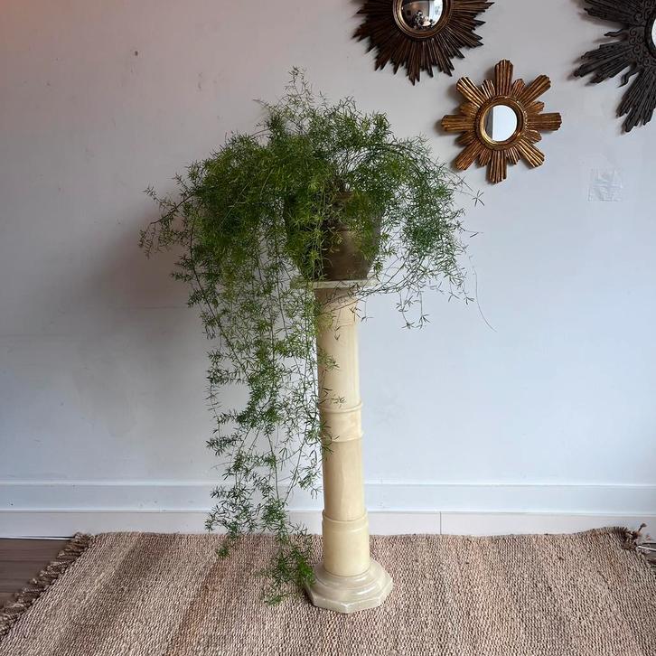 SALE!! Onyx marmer zuil vintage, Huis en Inrichting, Woonaccessoires | Zuilen en Pilaren, Gebruikt, Ophalen