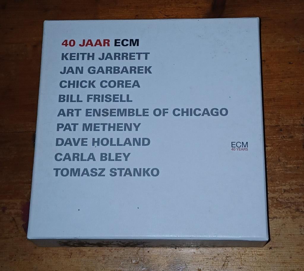 40 jaar ECM jazz cd box, 1960 tot 1980, Boxset, Ophalen of Verzenden, Zo goed als nieuw
