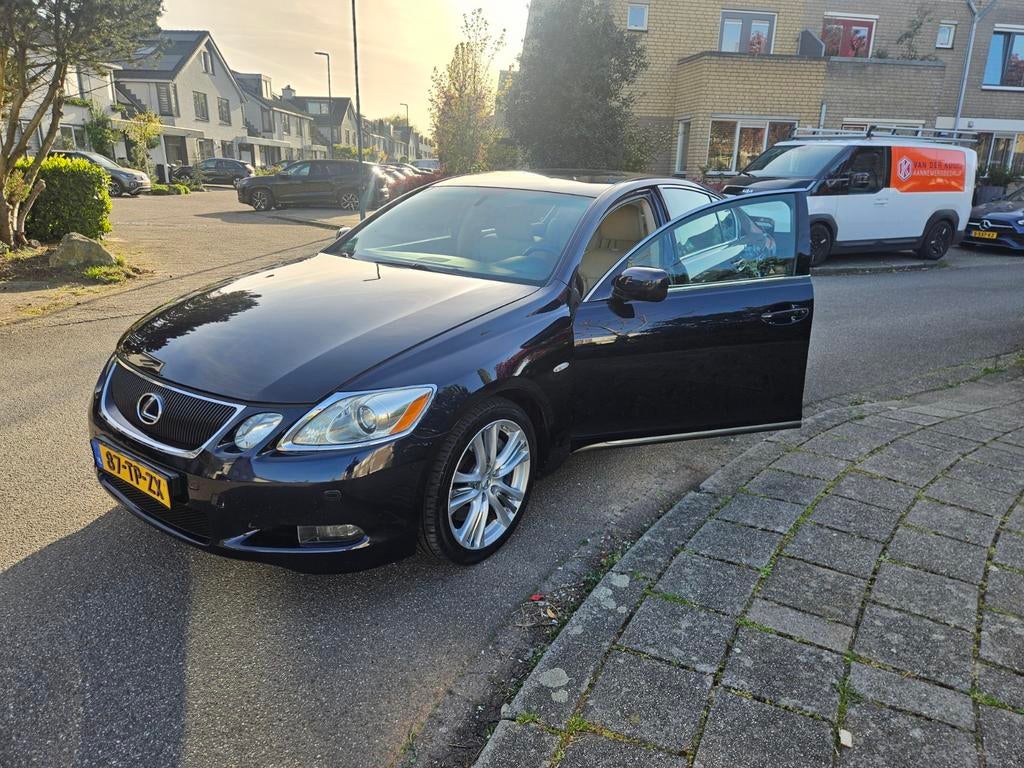 Lexus GS450H - 2007 - Youngtimer - APK tot 05-27 - Hybride, Auto's, Lexus, Achterwielaandrijving, Beige, 296 pk, 2000 kg