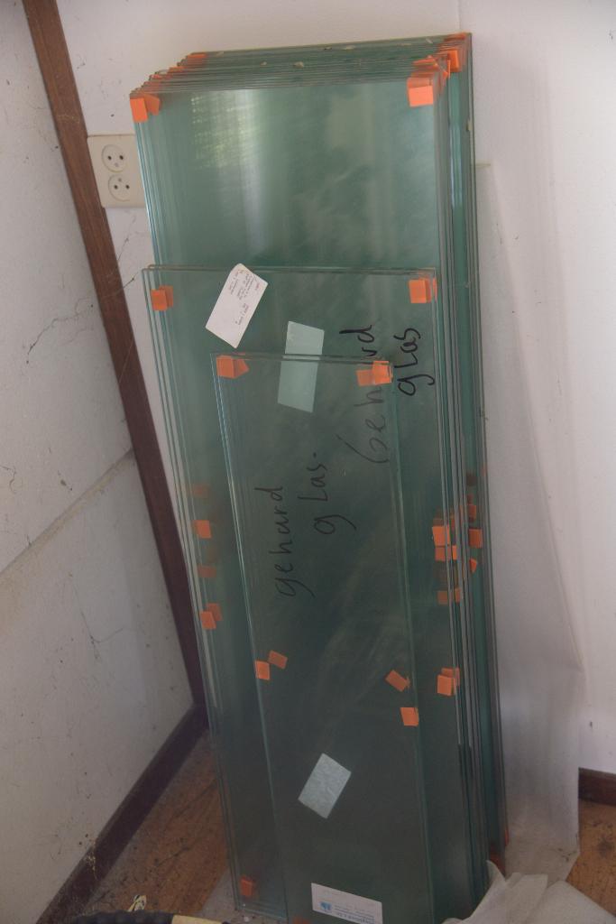 hard glas 10mm dik gehard glas, Ophalen, Minder dan 80 cm, 80 tot 120 cm, Nieuw