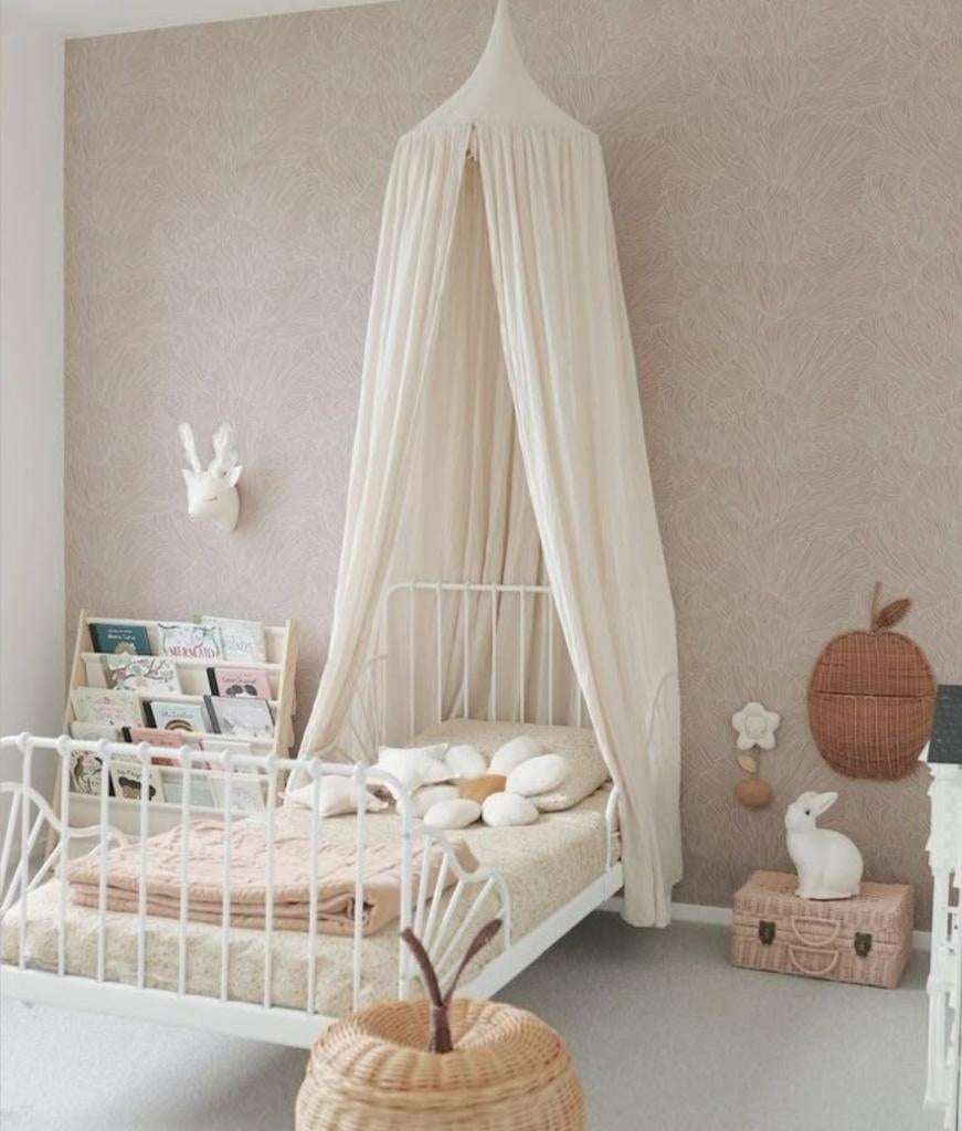Ikea minnen meegroeibed, wit. Inclusief latten bodem, Kinderen en Baby's, Kinderkamer | Bedden, Gebruikt, 70 tot 85 cm, 160 tot 180 cm