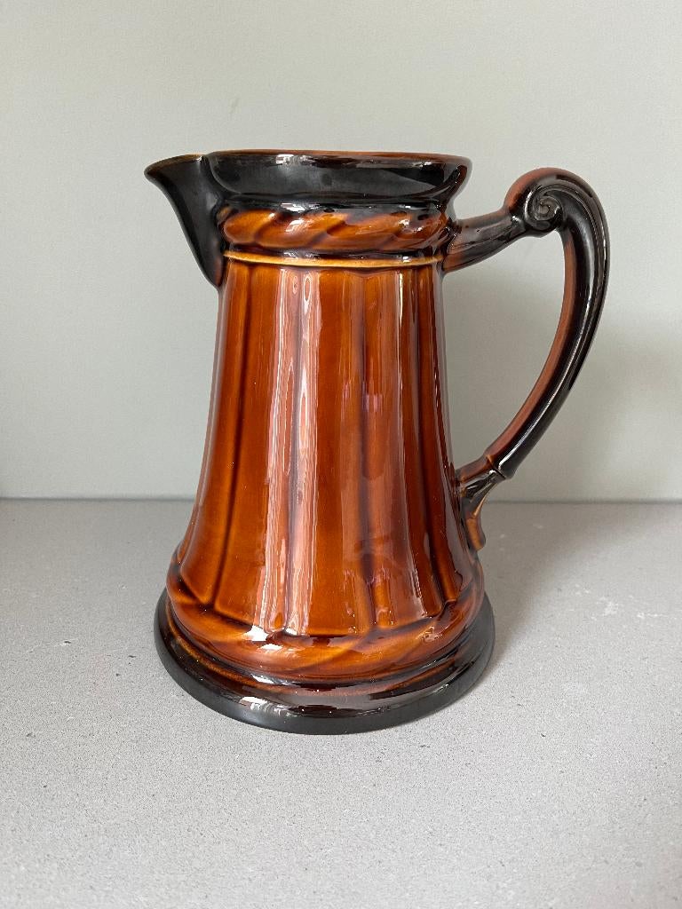 Vintage waterkan keramiek, Ophalen of Verzenden