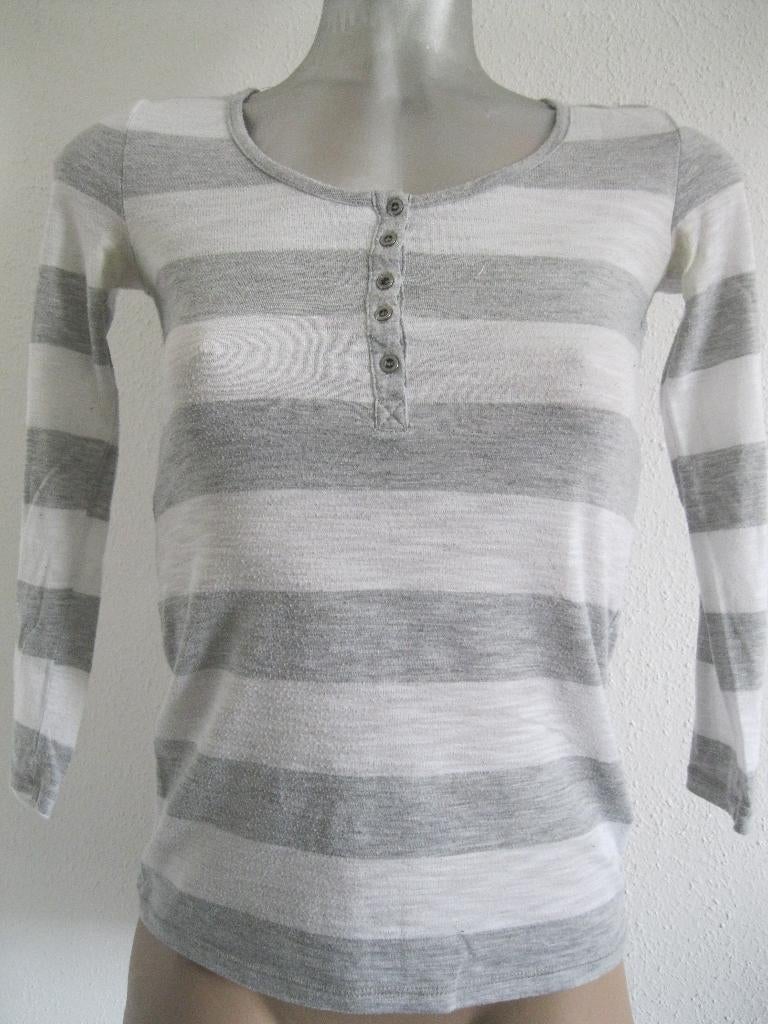 maat XS, 1 COLOURS of the world truitje, grijs-wit, 60 cm., Kleding | Dames, Overige kleuren, Ophalen of Verzenden, Maat 34 (XS) of kleiner