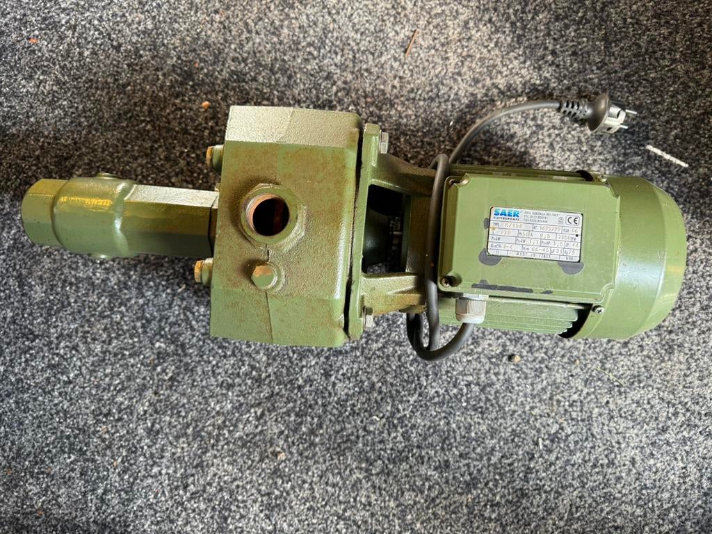 SAER M/150 waterpomp, Ophalen, Gebruikt, Elektrisch, Beregeningspomp