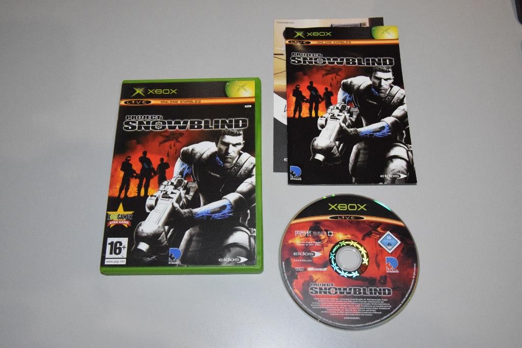 XBOX Original : Project Snowblind, Gebruikt, Shooter, 1 speler, Ophalen of Verzenden
