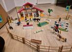 Grote Playmobil Paardenmanege met veel accessoires, Ophalen of Verzenden, Gebruikt, Complete set