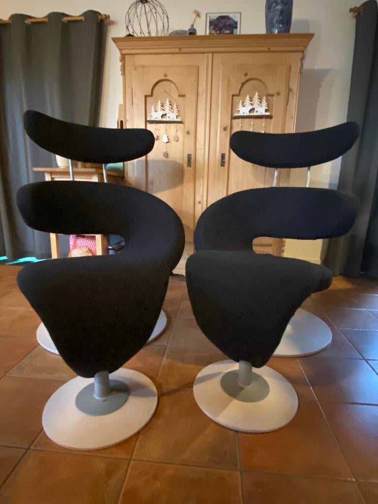 Stokke Varier Peel set van 2 keurige staat! Met hockers, Ophalen, Zo goed als nieuw, Stof, 50 tot 75 cm