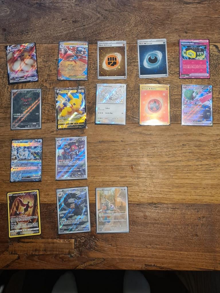 Pokémon kaarten, Hobby en Vrije tijd, Verzamelkaartspellen | Pokémon, Ophalen of Verzenden, Zo goed als nieuw, Meerdere kaarten