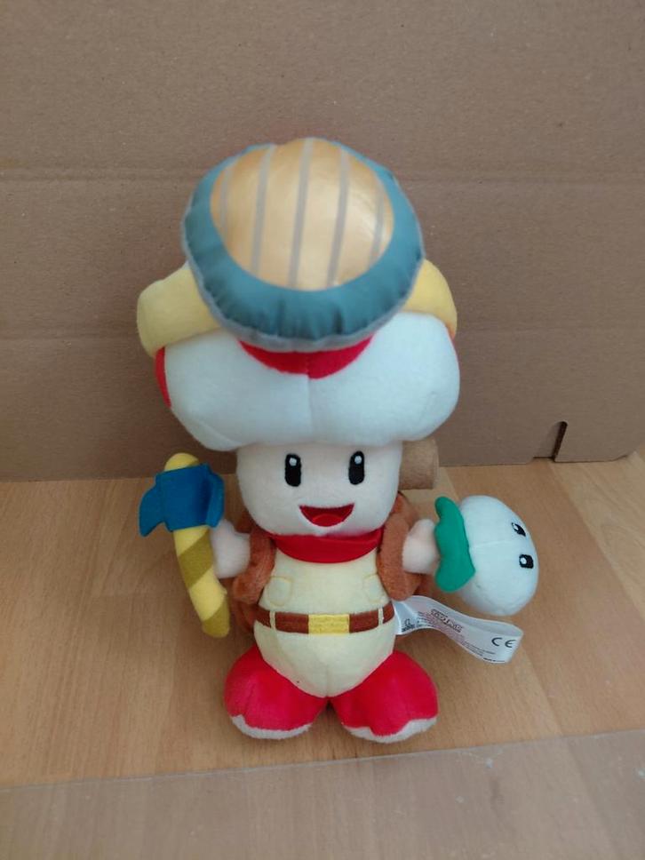 Originele Nintendo Captain Toad knuffel, Kinderen en Baby's, Speelgoed | Knuffels en Pluche, Zo goed als nieuw, Overige typen