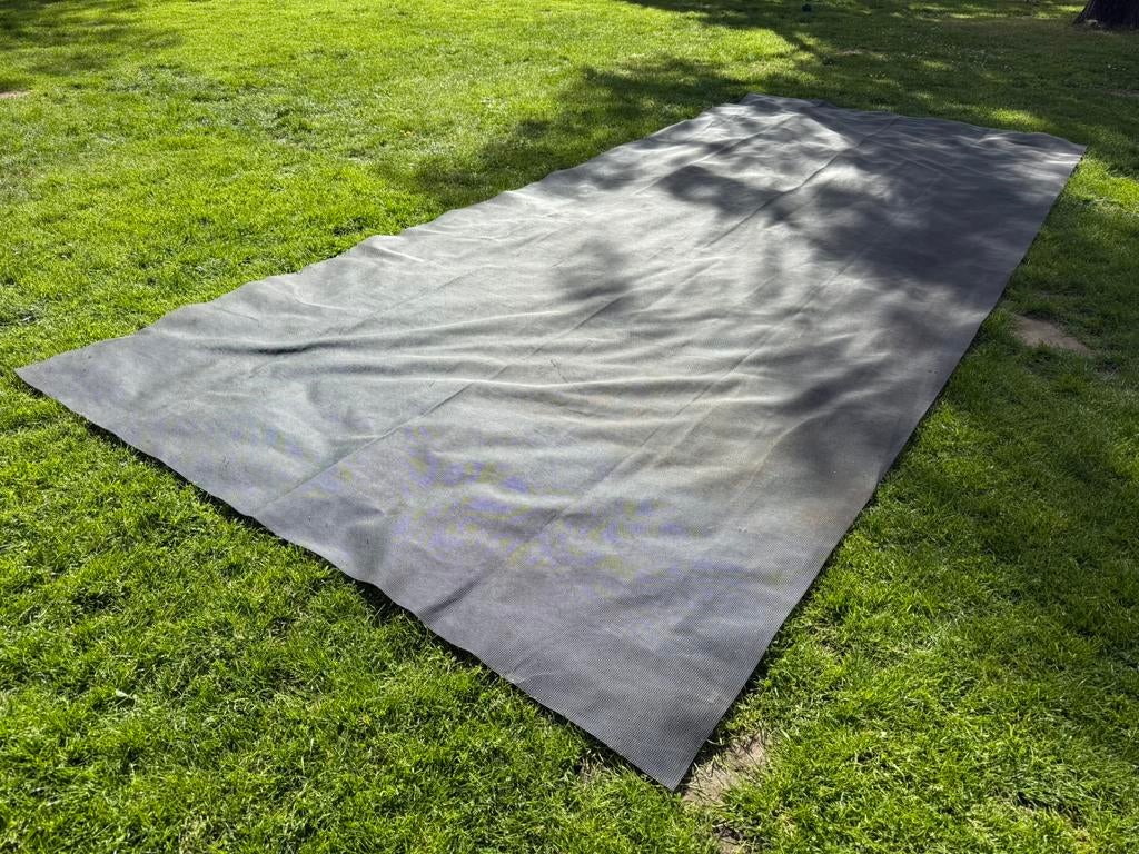 Tenttapijt - safaritex, grijs, 600x250cm, Ophalen, Gebruikt