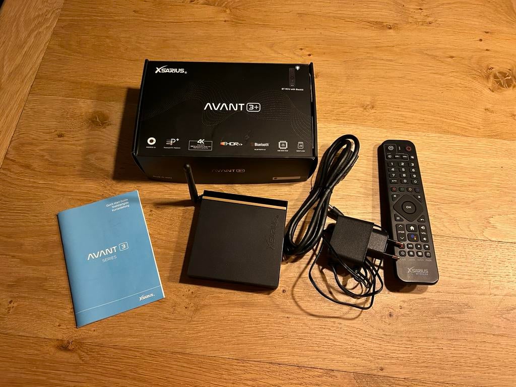 XSARIUS AVANT 3+ 4K Android 11 TV Box met afstandsbediening, Ophalen of Verzenden, Zo goed als nieuw, HDMI, Zonder harde schijf