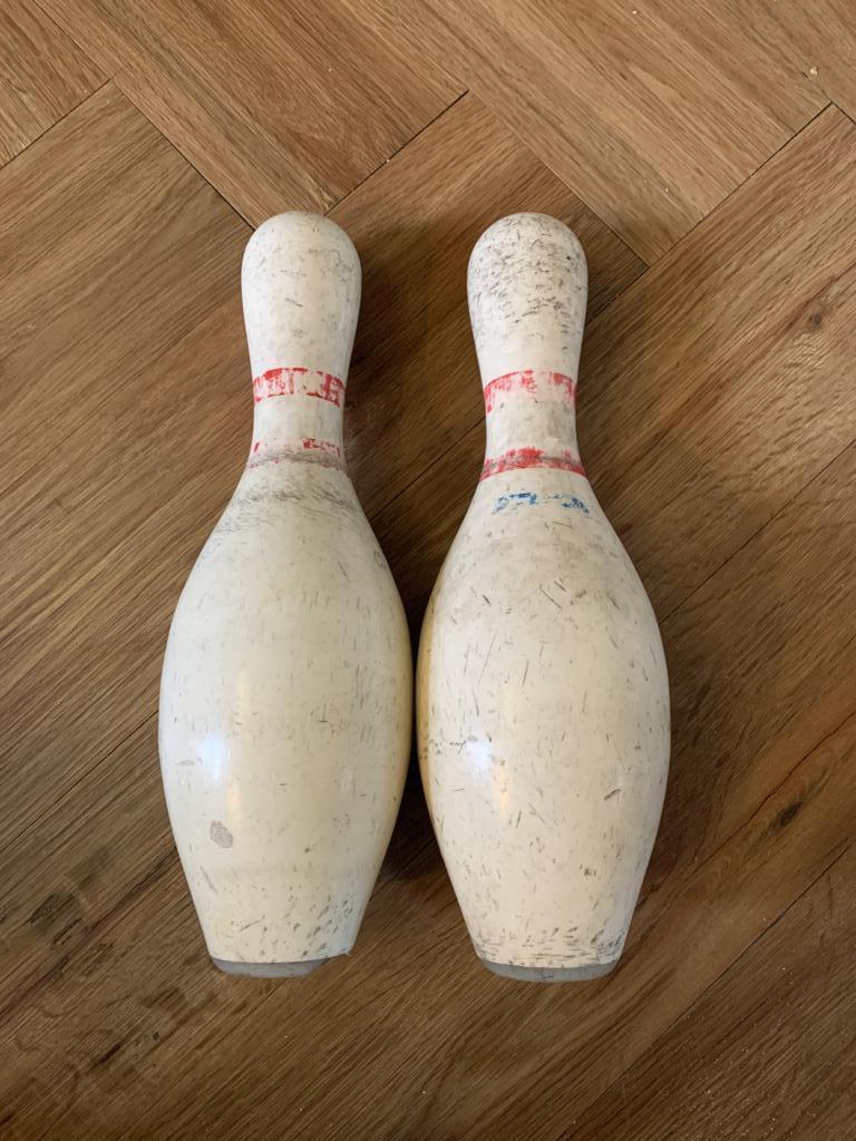 Vintage bowling kegels, Ophalen, Gebruikt