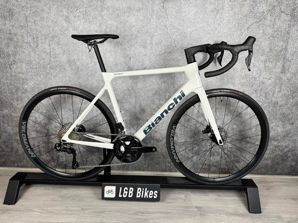 Nieuw! Bianchi Sprint Shimano 105 Di2 12 Speed Carbon Disc, Fietsen en Brommers, Fietsen | Racefietsen, Nieuw, Heren, Overige merken