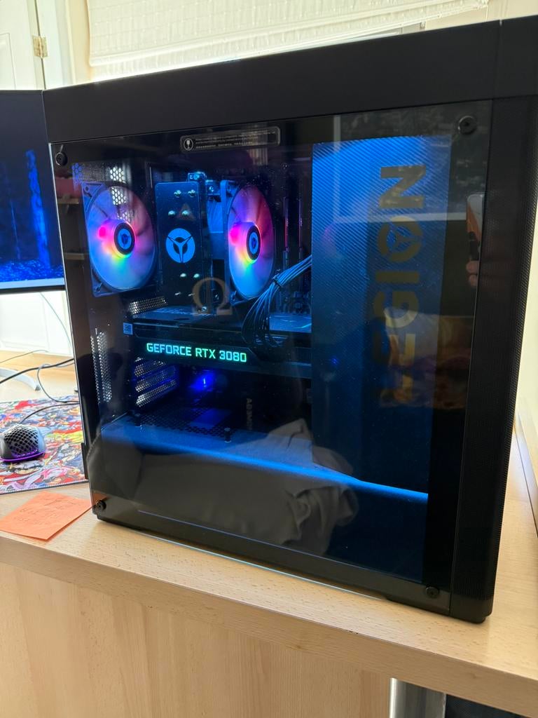 Lenovo gaming pc i9 12900K rtx 3080 32gb 1tb koopje, Ophalen, Zo goed als nieuw, Gaming, SSD