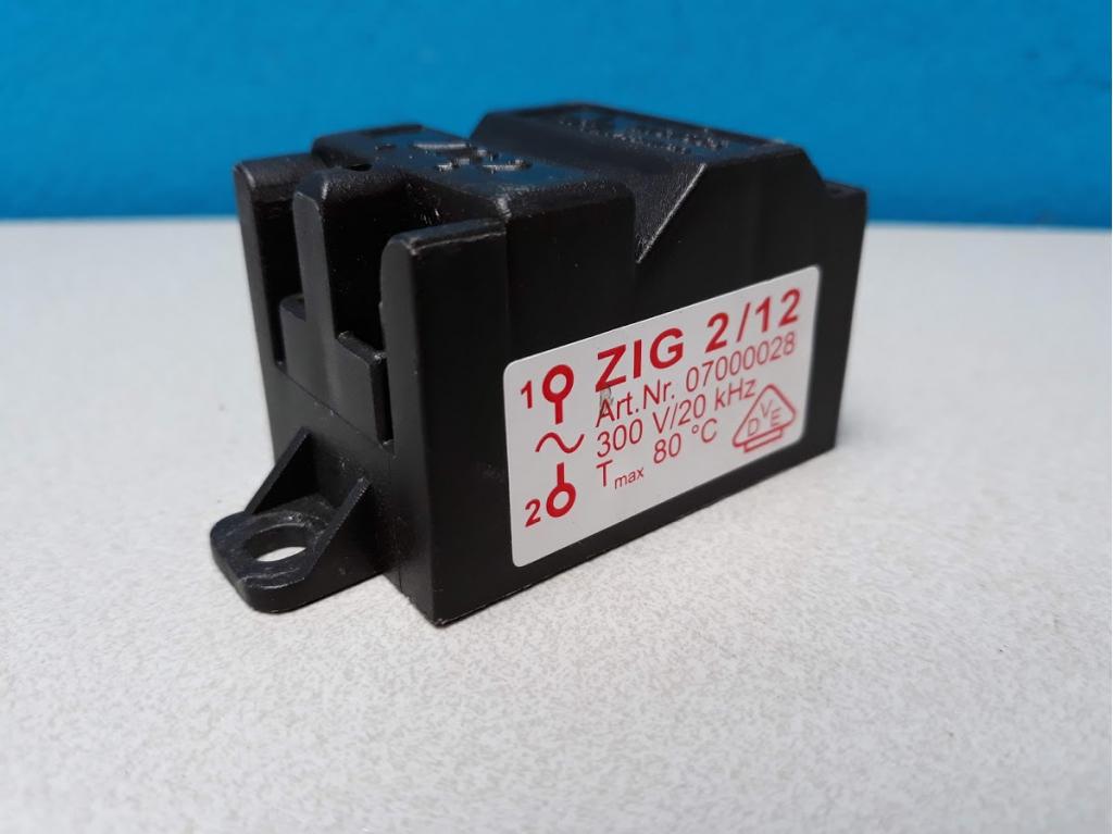 Ontstekingsblokje AWB Thermomaster VR24t ZIG 2/12 07000028, Niet ingevuld, Gebruikt, Cv-ketel of Combi-ketel, Niet ingevuld