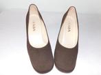 Mooie Prada chocolade bruine pumps, Vero Cuoio, maat 38,5, h, Pumps, Ophalen of Verzenden, Zo goed als nieuw, Bruin