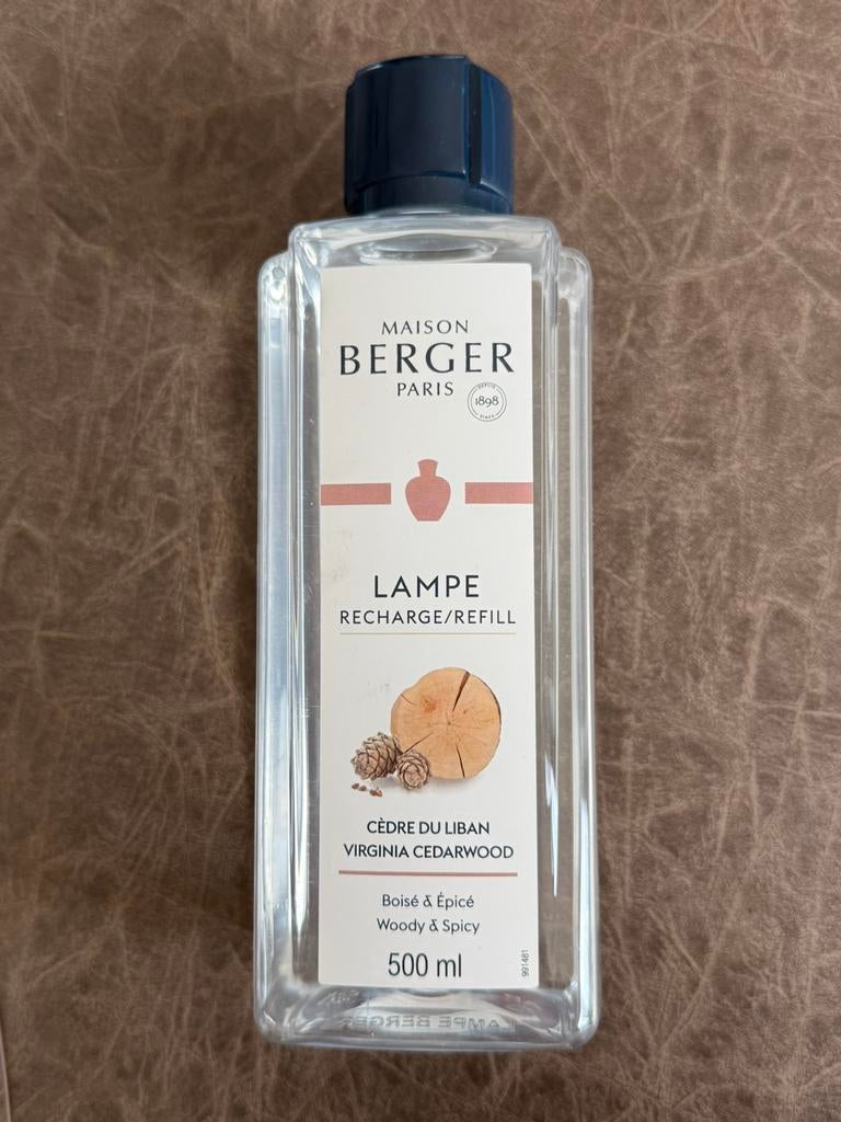 Maison Berger Paris navulling voor Lampe Berger - Cedarwood, Ophalen of Verzenden, Gebruikt