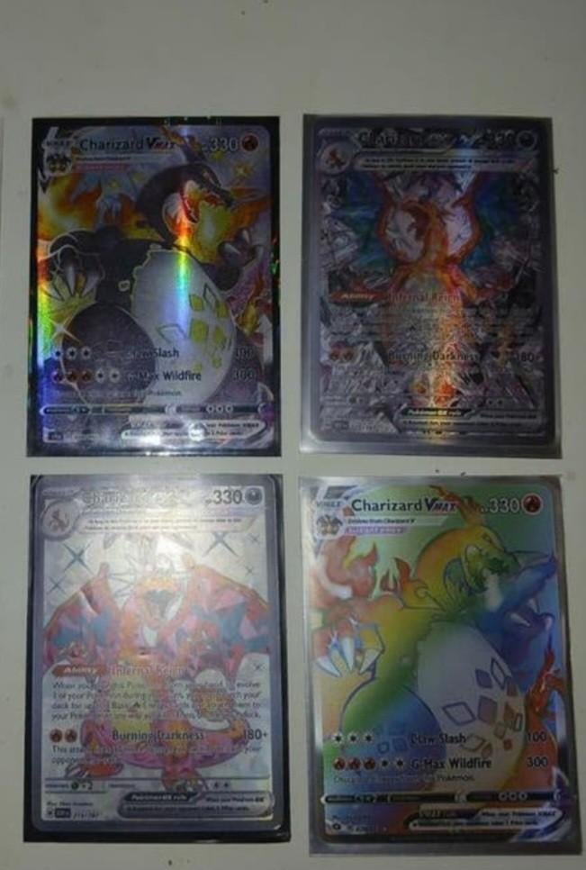 Pokémon VMAX kaarten verschillende nieuw full art rare, Ophalen of Verzenden, Zo goed als nieuw, Meerdere kaarten