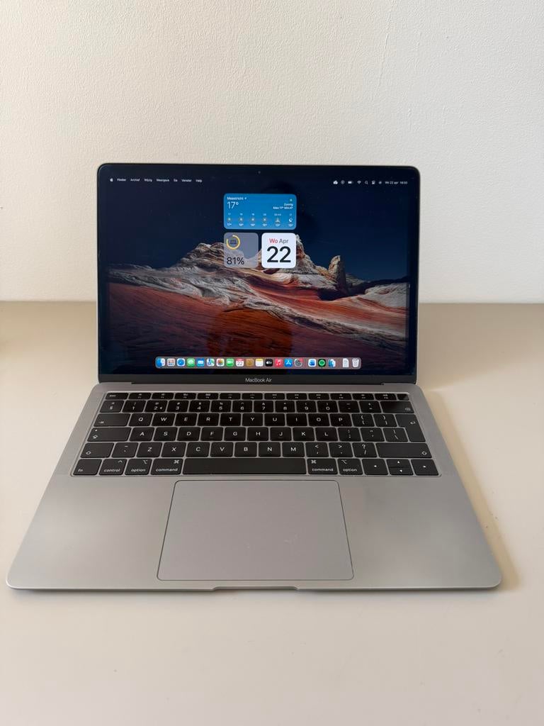 Macbook Air 13-inch 2018 Te koop!, Computers en Software, Apple Macbooks, Gebruikt, Qwerty, 8 GB, 13 inch