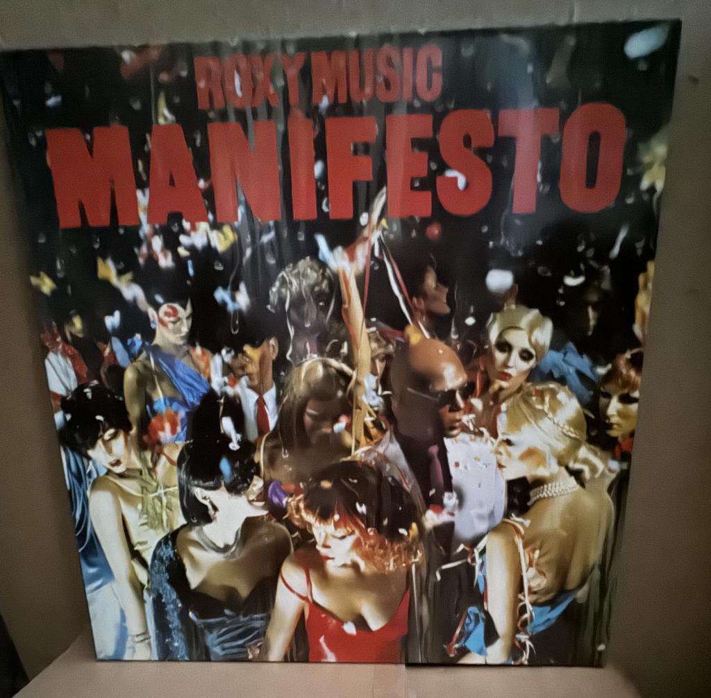 LP - Roxy Music - Manifesto, Inclusief binnenhoes, Ophalen of Verzenden, 12 inch, Poprock
