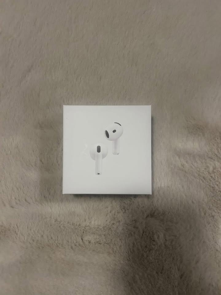 Airpods 4 - Orgineel - serienummer aanwezig, Ophalen of Verzenden, Nieuw, In oorschelp (earbud), Bluetooth