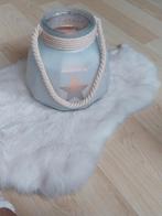 Sfeervolle lantaarn met steruitsparing, Overige materialen, Ophalen of Verzenden, Zo goed als nieuw, Crème