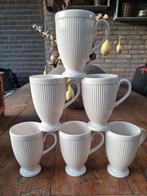 6x windsor wedgwood beker, Ophalen of Verzenden, Zo goed als nieuw, Wedgwood, Kop(pen) en/of Schotel(s)