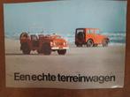 folder Suzuki LJ80 ( single sheet ) Nederlands, Ophalen of Verzenden, Overige merken, Suzuki, Zo goed als nieuw