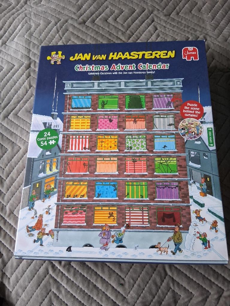Adventkalender, Ophalen of Verzenden, Minder dan 500 stukjes, Zo goed als nieuw, Legpuzzel