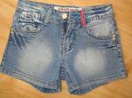 Spijkershort (grase jeans) 34, Blauw, Ophalen of Verzenden, Zo goed als nieuw, Grase jeans
