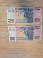 2 Singapore dollars en 2 Chinese yuan biljetten, Ophalen of Verzenden